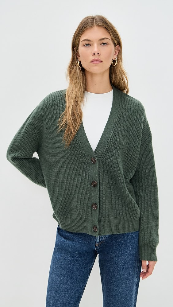 Cropped Cashmere Cocoon Cardigan | Shopbop