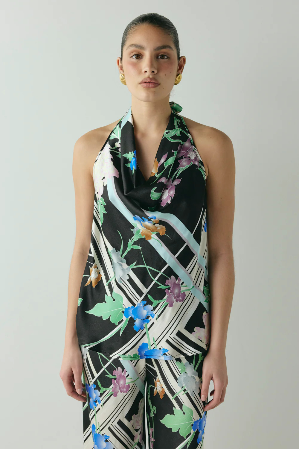 Phoenix Satin Top Zari | VRG Grl