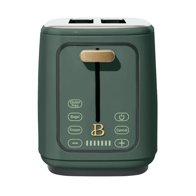 Beautiful 2 Slice Toaster with Touch-Activated Display, Thyme Green by Drew Barrymore | Walmart (US)