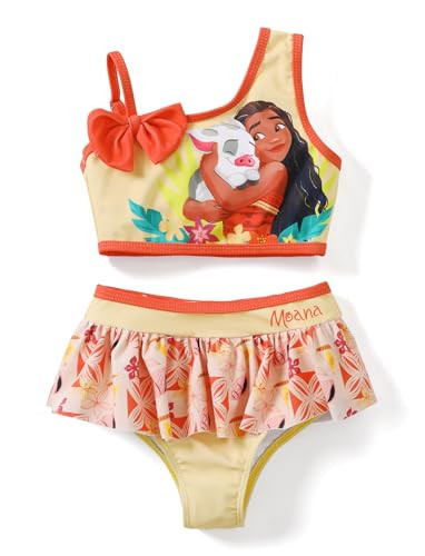 Disney Princess Moana Ariel Mickey and Friends Toddler Girls 2 Piece Tankini Bathing Suits Summer... | Amazon (US)