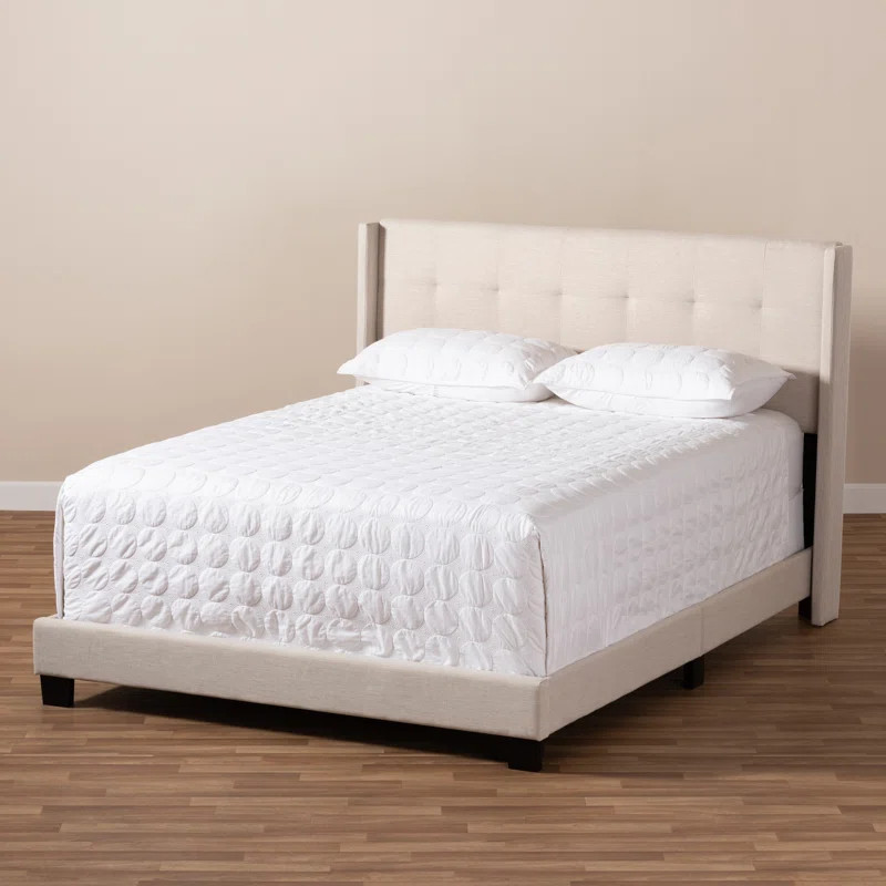 Drury Tufted Upholstered Standard Bed | Wayfair North America