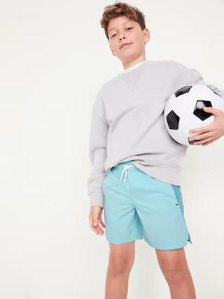 Above Knee StretchTech Performance Shorts for Boys | Old Navy | Old Navy (US)
