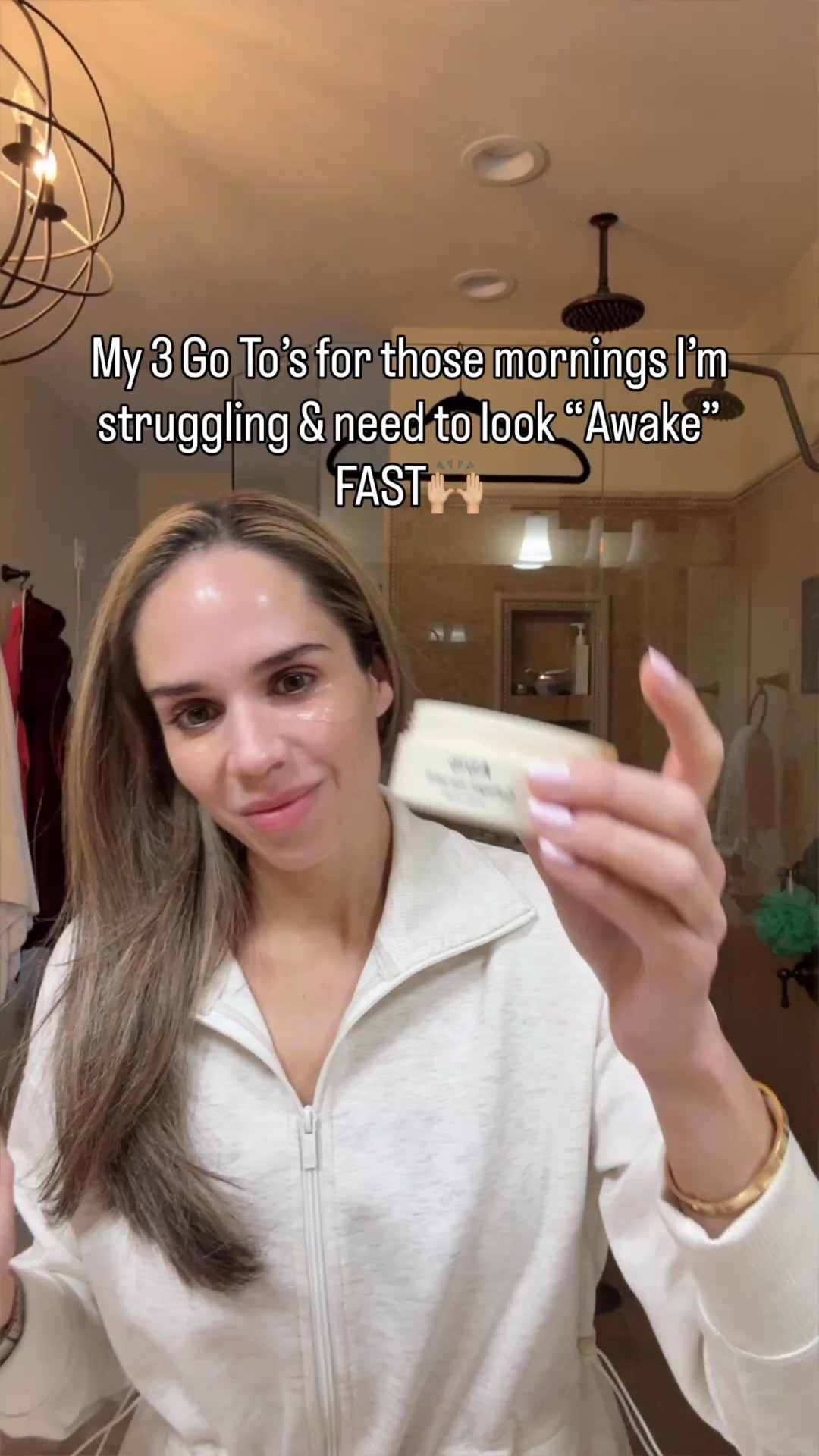 My 3 Go To’s I swear by for those mornings I’m exhausted but don’t want to look like it. ☺️☕️🙌🏼 As a tired mama, I’m sooo grateful for these quick fixes! 

#LTKselfcare #LTKmomlife #LTKmorningroutine