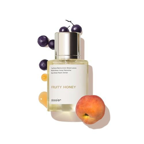 Dossier - Fruity Honey - Eau de Parfum - Inspired by J.Malone's Nectarine Blossom & Honey - Perfume Luxury - Pure Infused - Paraben-Free - Vegan - For Women Men Unisex - Fragrance 1.7 oz (Spray 50ml) | Amazon (US)