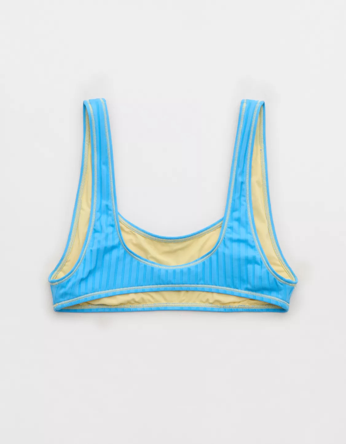 Aerie Low Scoop Ribbed Bikini Top | American Eagle Outfitters (US & CA)