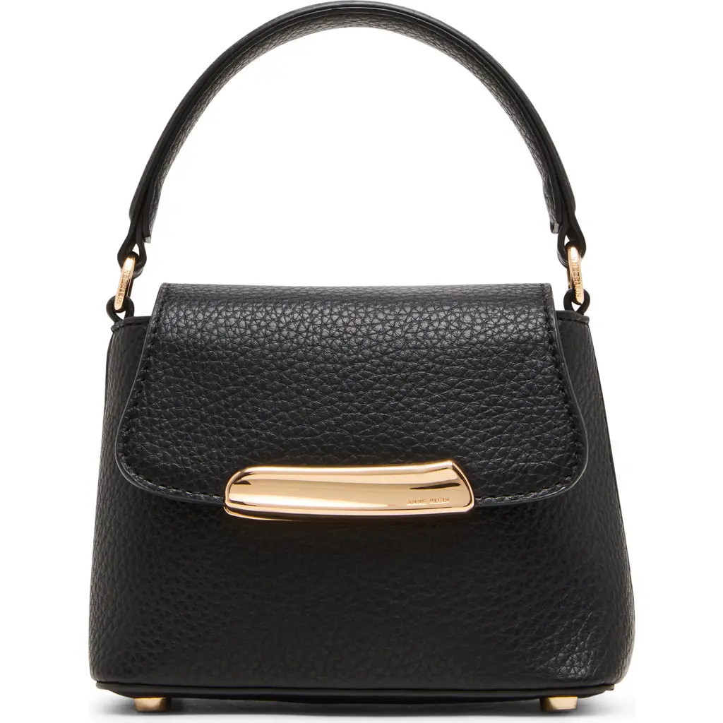 Anne Klein Mini Satchel Bag in Black at Nordstrom Rack | Nordstrom Rack
