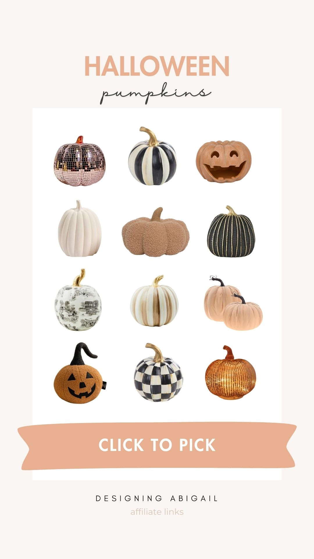 Take your pick at this virtual pumpkin patch! 🫳🏼🎃✨ which one suits your style?

Home decor, fall decor, fall, autumn, pumpkin, pumpkins, pumpkin decor, studio McGee, jack o lantern, terracotta, thanksgiving, pillow, Mackenzie-childs, mackenzie childs, decorative pumpkin, porch decor

#LTKSeasonal #LTKHome #LTKFindsUnder50