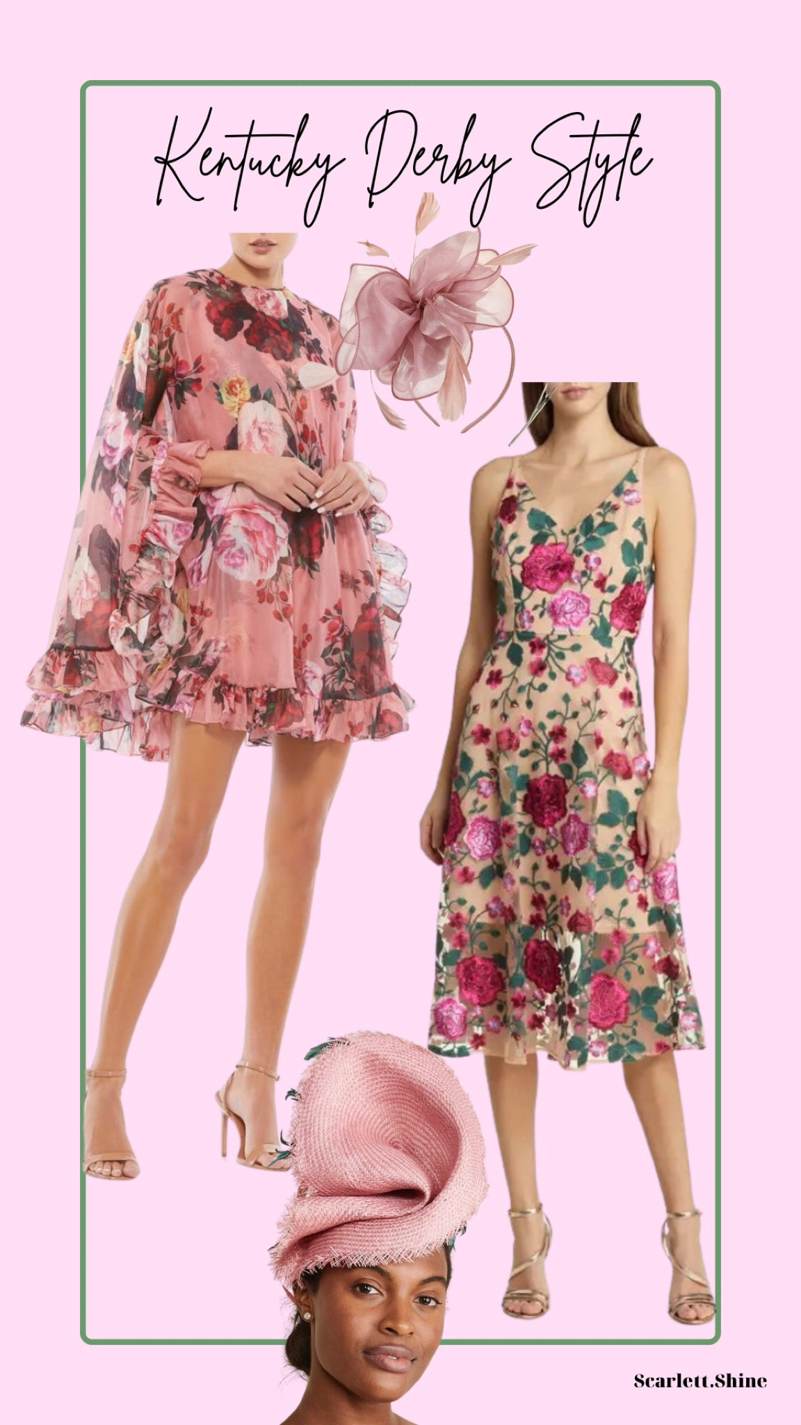 Kentucky Derby Style🐎🌸🩷 

Kentucky derby dress - wedding guest - wedding guest dress - fascinator - thurby - oaks day dress - Easter - Easter dress - floral dress - Amazon finds 

#LTKSeasonal #LTKparties #LTKwedding