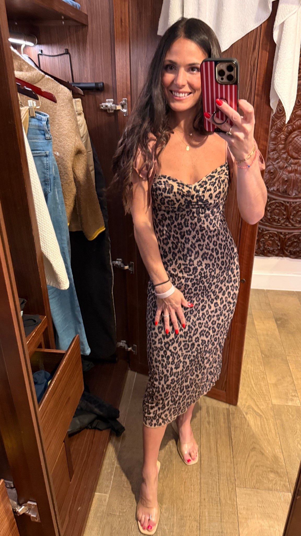Leopard dress
Midi dress
Cocktail dress 

#LTKmomlife #LTKPetite #LTKTravel