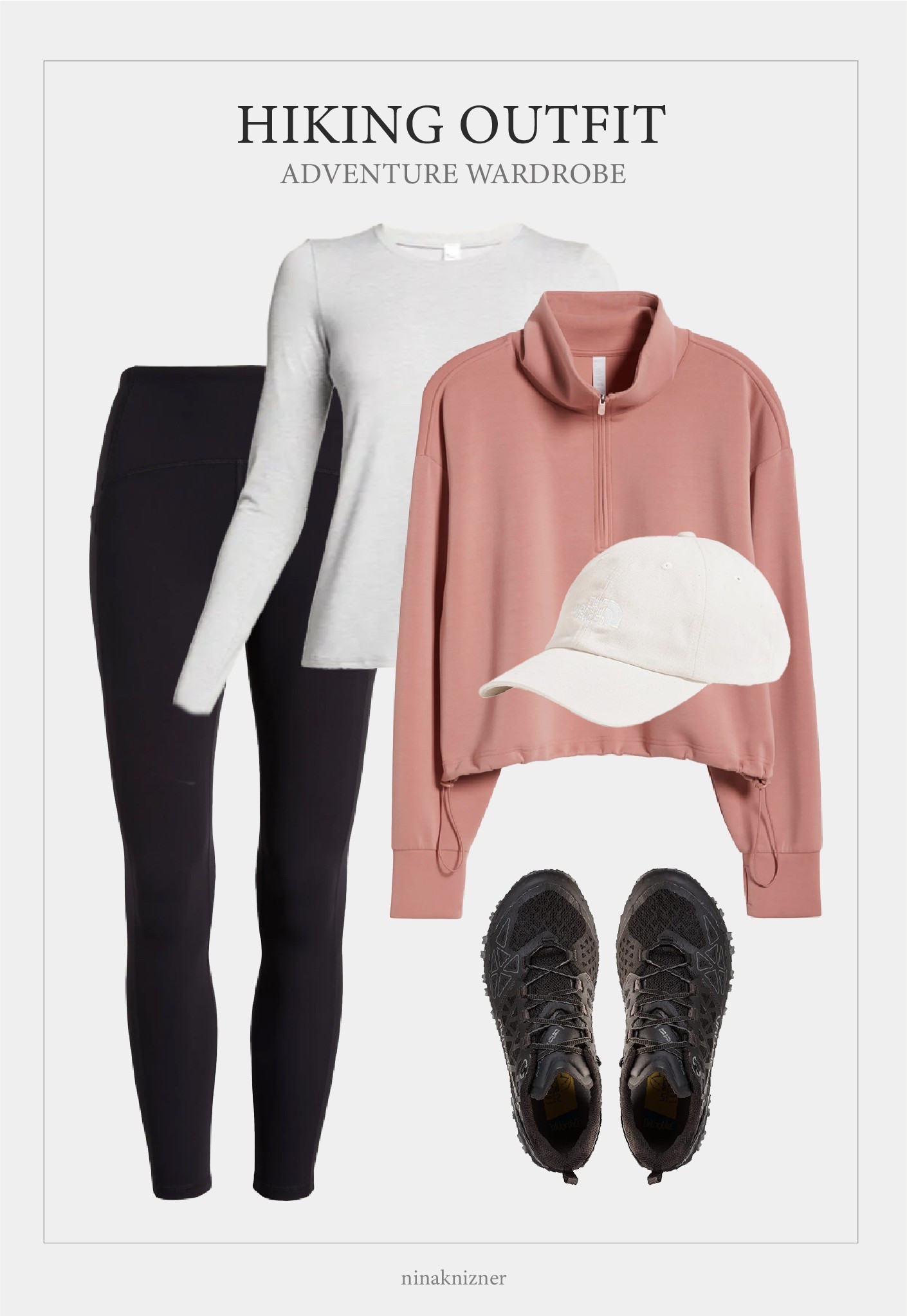 Hiking outfit for long alpine summer days.

Stay warm from early morning starts to late night adventures with this pink Zella pullover. The white long sleeve and baseball cap stands out beautifully for photoshoots.

#adventure #mountain #hikingoutfit 

#LTKActive #LTKStyleTip #LTKSeasonal