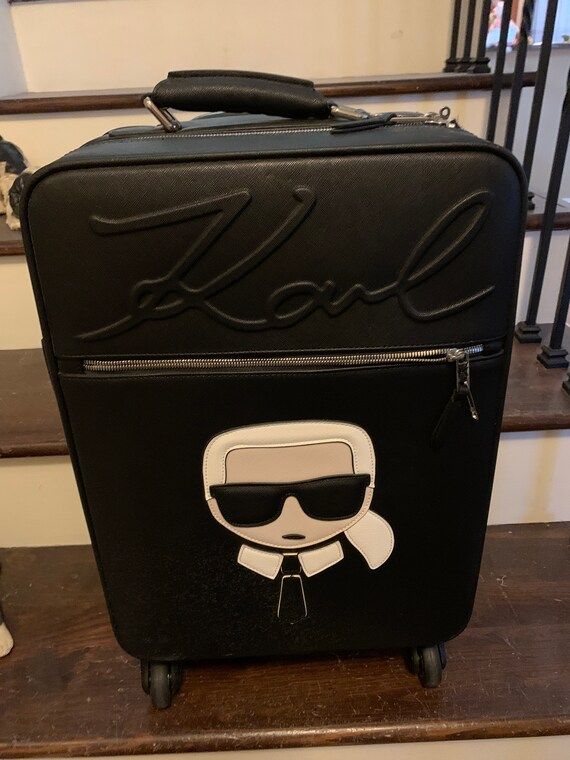 Designers Series Karl Lagerfeld Carry on Suitcase NEEDS | Etsy | Etsy (US)