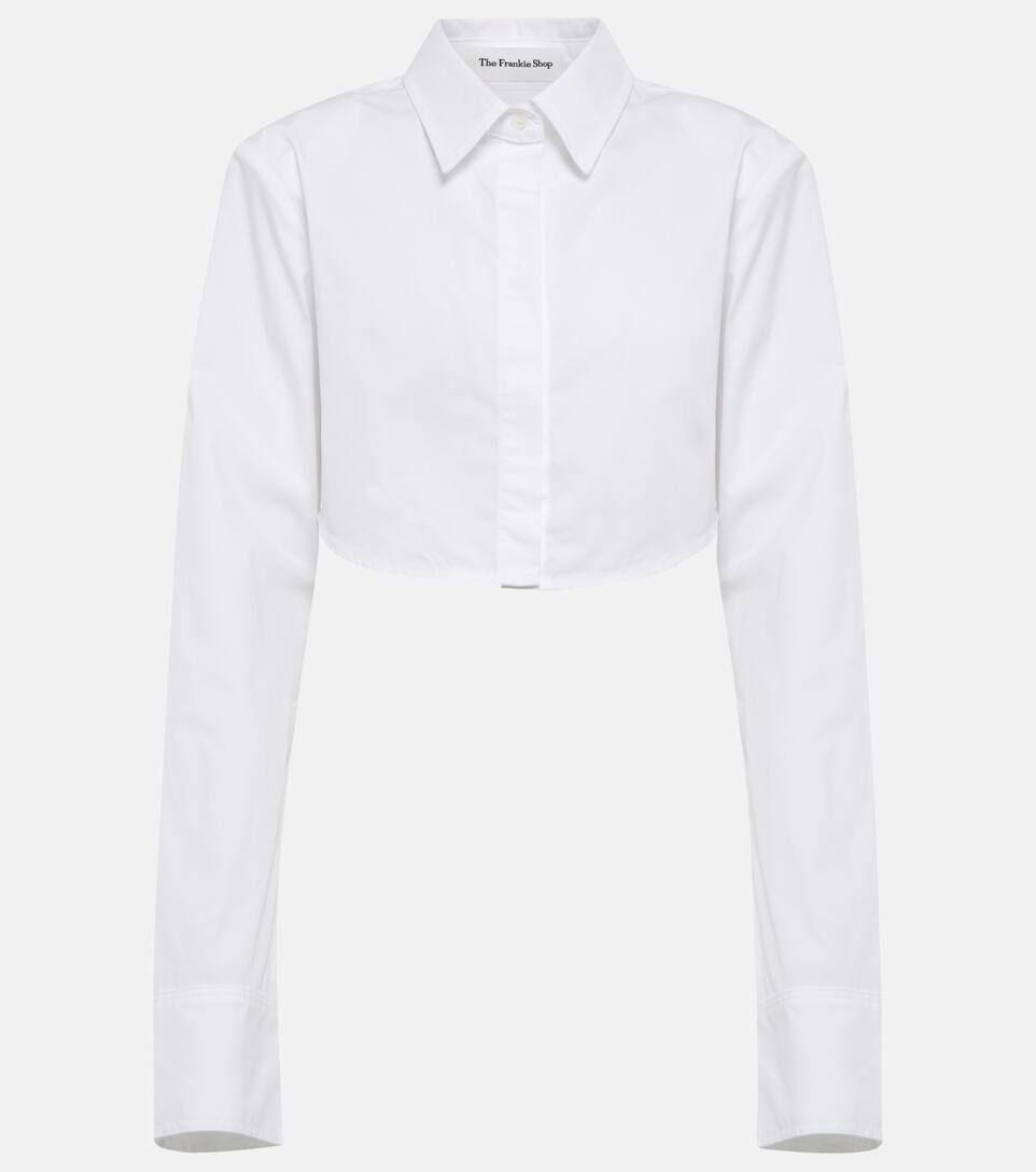 Uma cropped cotton poplin shirt | Mytheresa (DACH)