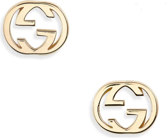 Gucci Interlocking-G Stud Earrings | Nordstrom | Nordstrom