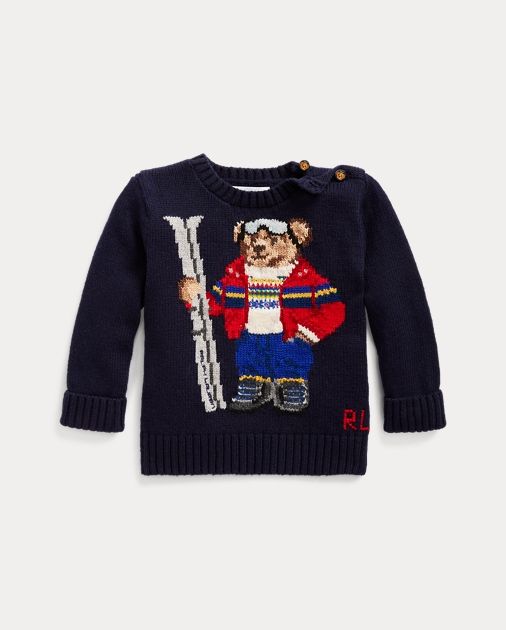 Ski Bear Cotton-Blend Sweater | Ralph Lauren (US)