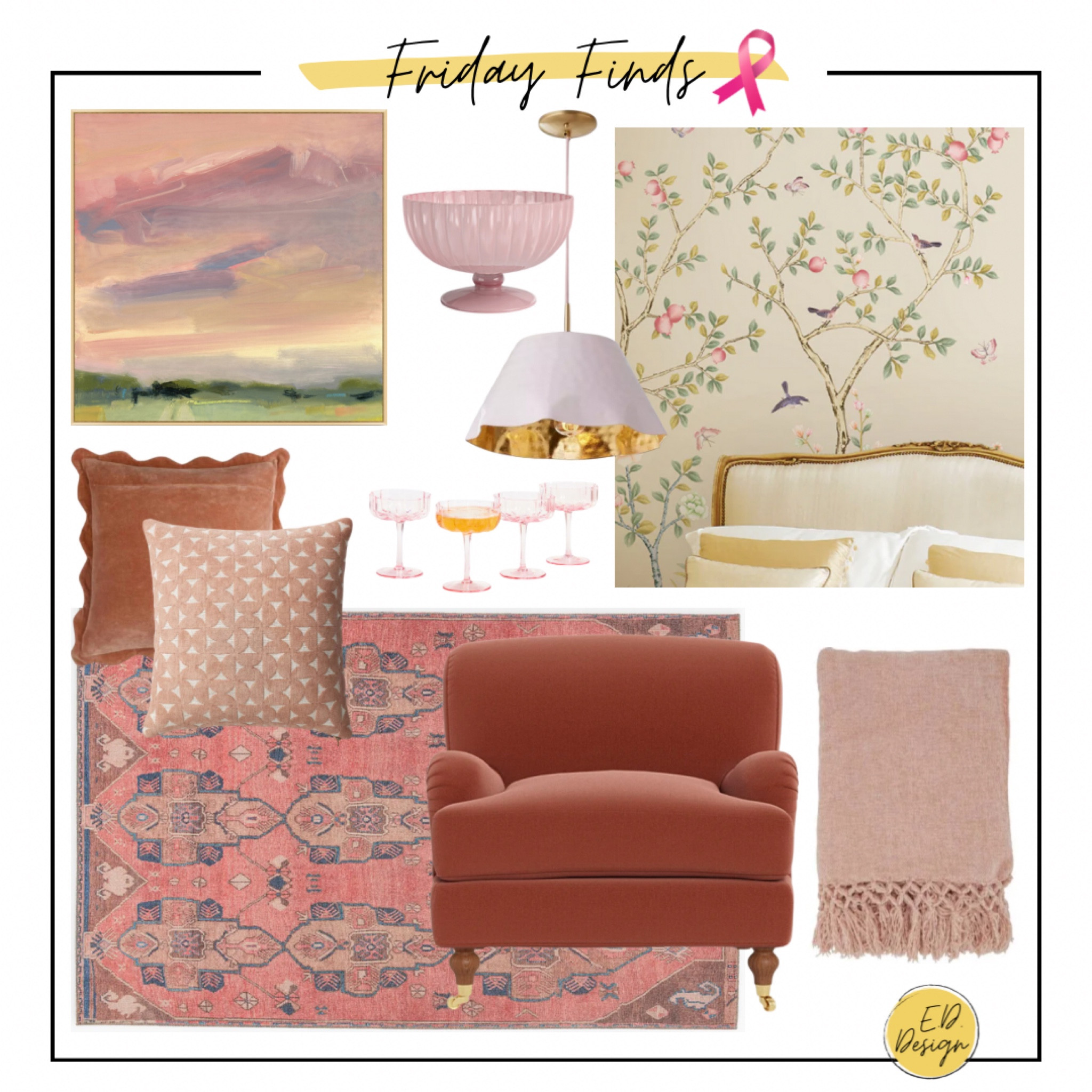 In honor of October being Breast Cancer Awareness Month I’ve curated a collection of pink decor pieces

I am also donating 20% of sales from my Digital Design Guides this month to National Breast Cancer Foundation 💞

#LTKHome