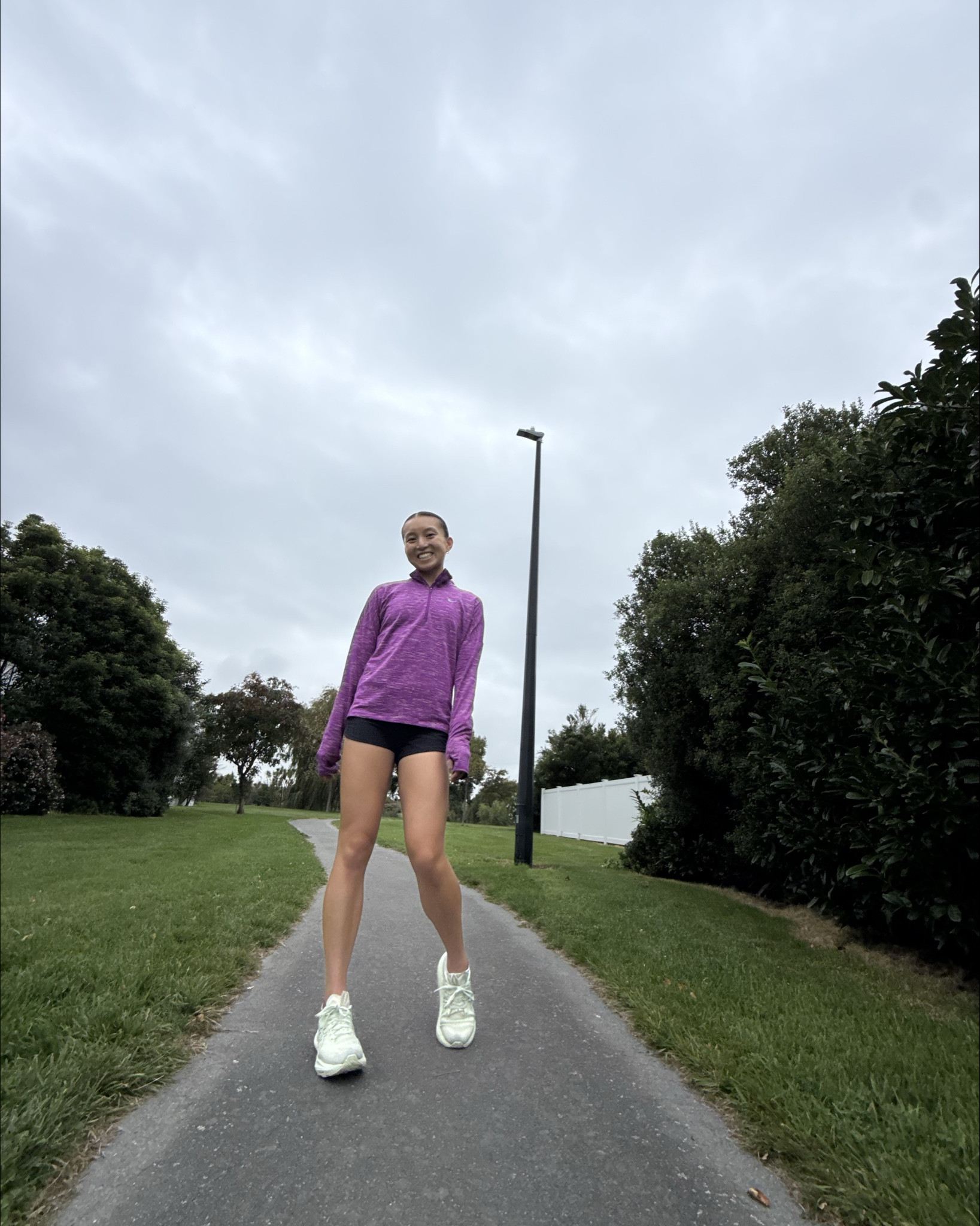 Today’s run fit 💜