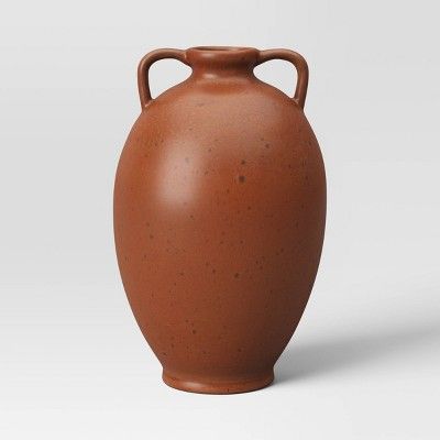 Medium Ceramic Vase Rust - Threshold™ | Target