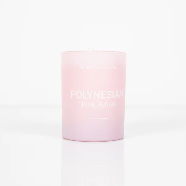 Polynesian Pink Sugar Candle | Beachwaver Co