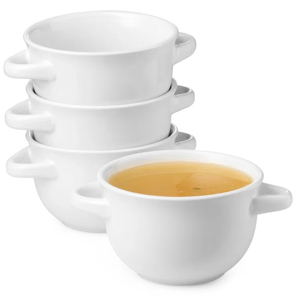 Lothair 18 oz. Soup Bowl (Set of 4) | Wayfair North America