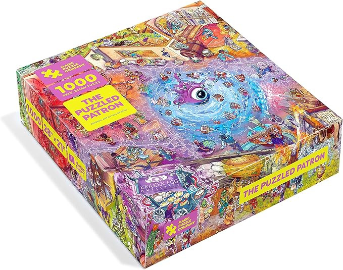 The Puzzled Patron • 1000-Piece Jigsaw Puzzle from The Magic Puzzle Company • Series Three | Amazon (US)
