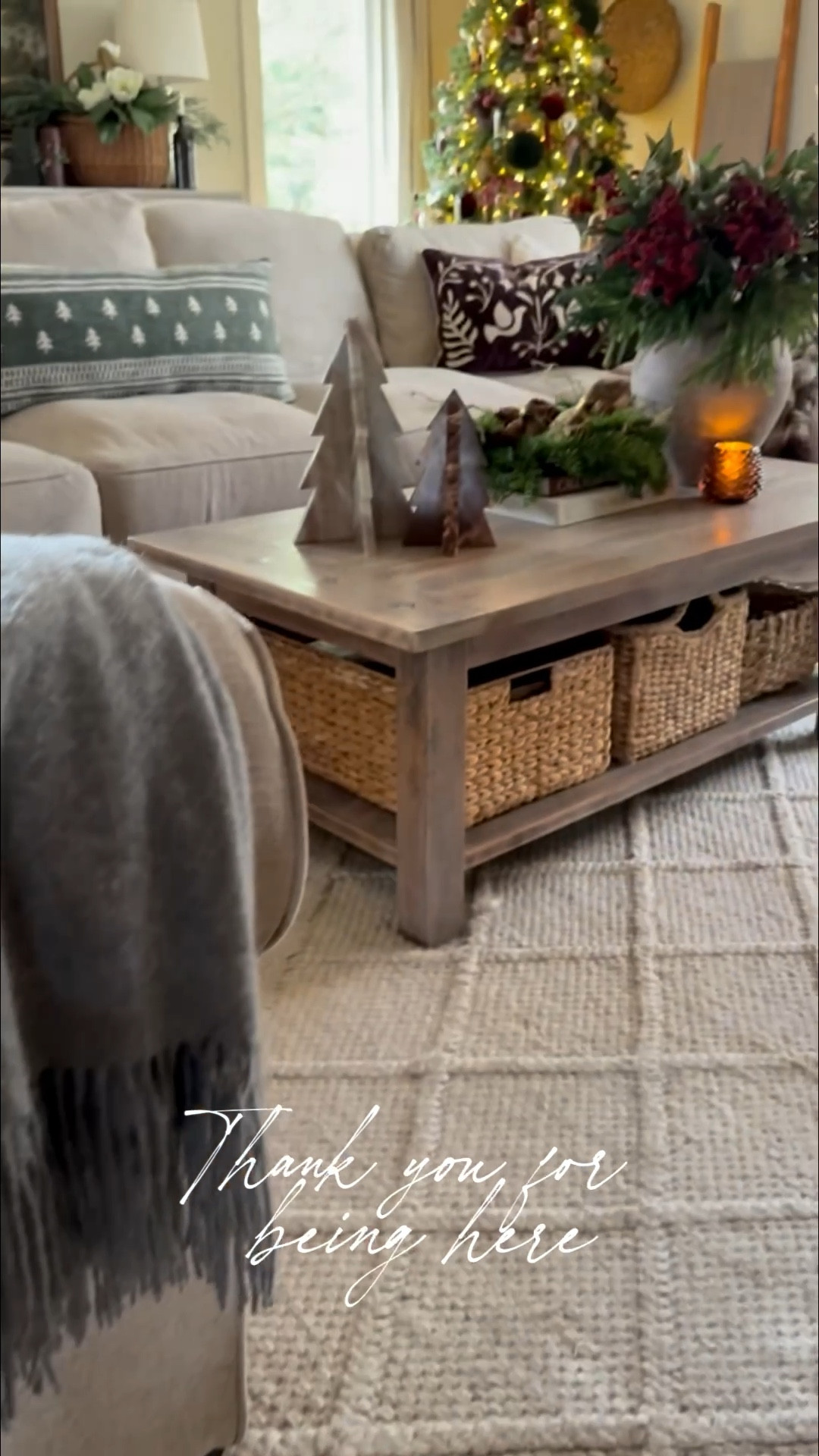 I just wanted to take a minute to thank you for being here. Sharing my home with you has been a complete joy in my life. I appreciate you taking the time to be with me. 

You can shop my home in a LTK app by going to my page and clicking the product tab. Then find the product collection Shop My Home.