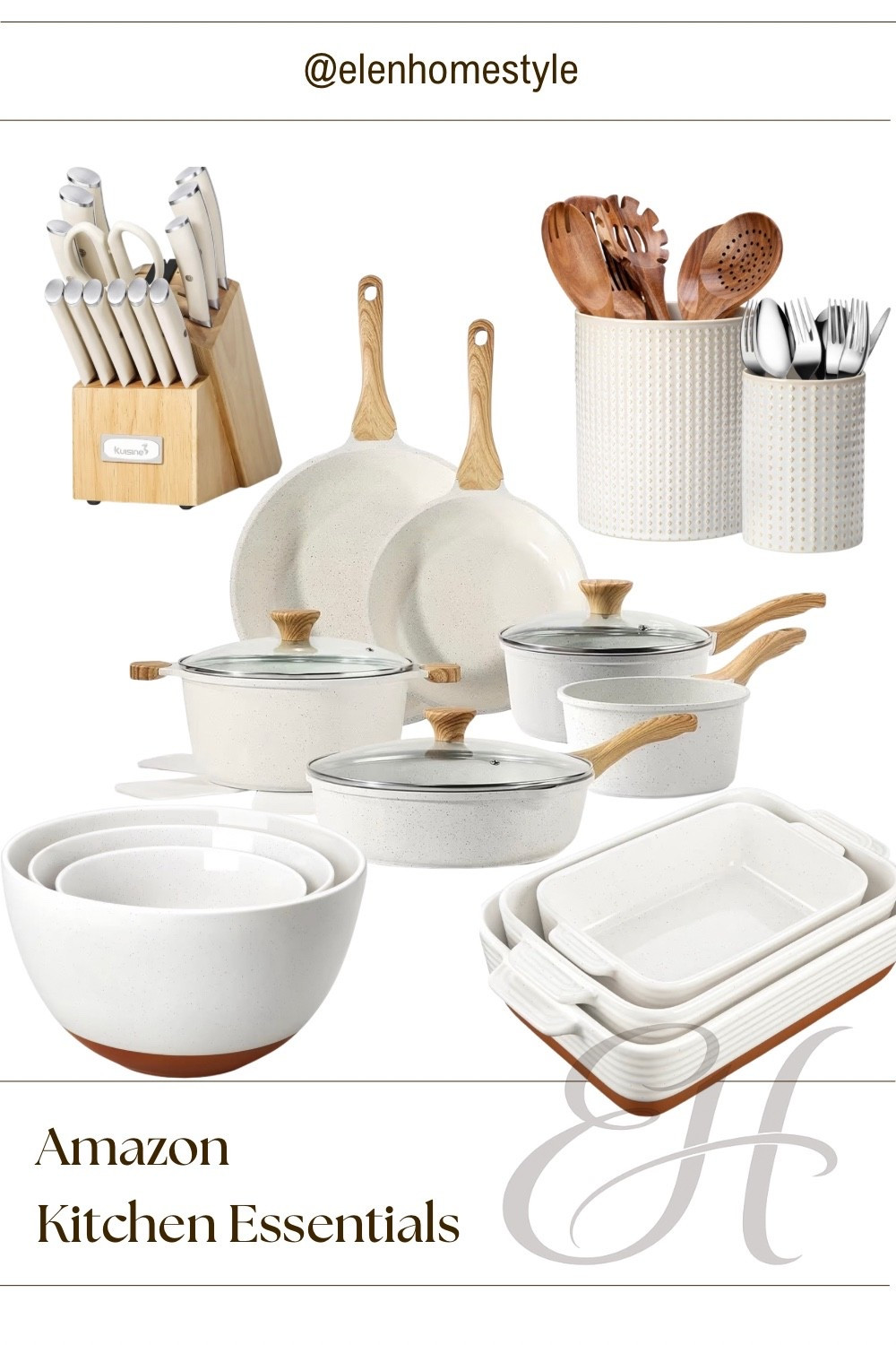 Clean, neutral, and so aesthetic 🤍
These are my go-to Amazon kitchen essentials that instantly make your space look organized and elevated. From cookware to utensils — everything is both functional and beautiful. Saving these for my next kitchen refresh ✨

#amazonfinds #kitchenessentials #amazonhome #kitchendecor #homeinspo #neutralhome #aesthetickitchen #ltkhome #ltkfinds #kitchenorganization

#LTKHome #LTKU #LTKMothersDay