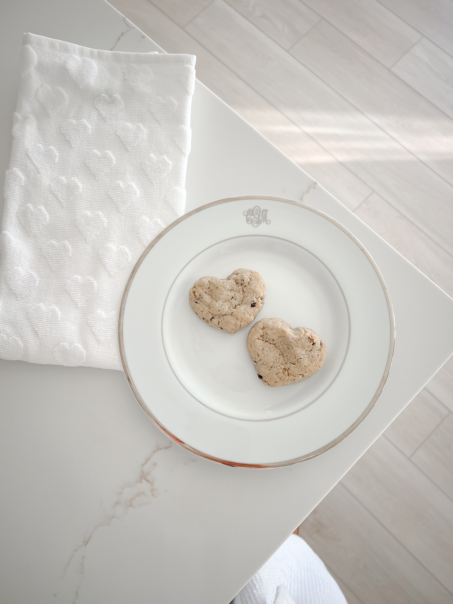 heart shaped sconces 🤍 used the kodiak cakes muffin mix
pickard monogram china
Wedding china
Valentine’s day breakfast
Heart towel is rachel zoe

#LTKfindsunder50 #LTKhome #LTKfindsunder100