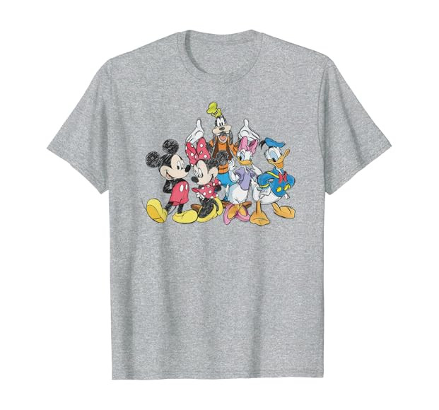 Disney Mickey Mouse and Friends T-Shirt | Amazon (US)
