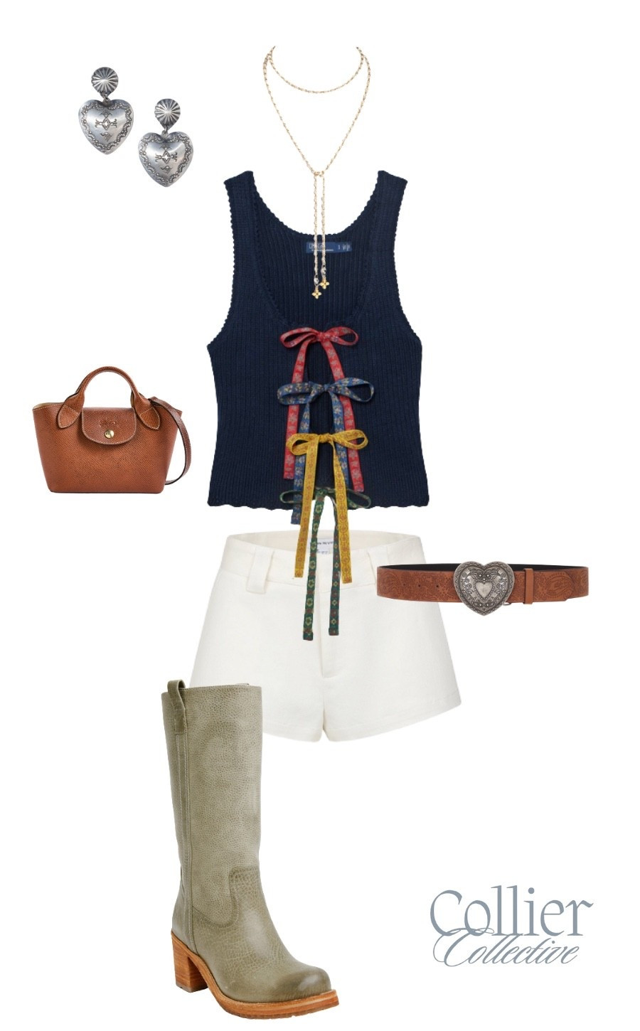 Navy knits, white shorts, heart details.
Collier Collective doing summer the right way.
#CollierCollective #StyledNotTrendy #EffortlessChic #SouthernSummer

#LTKootd #LTKU #LTKSeasonal