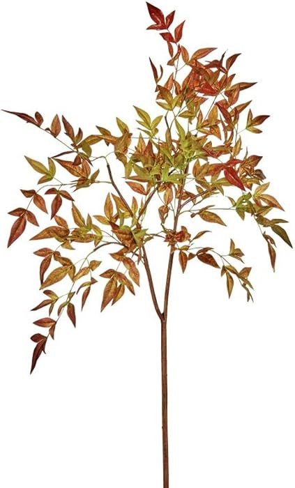 Afloral Artificial Nandina Leaf Branch - 39" | Amazon (US)