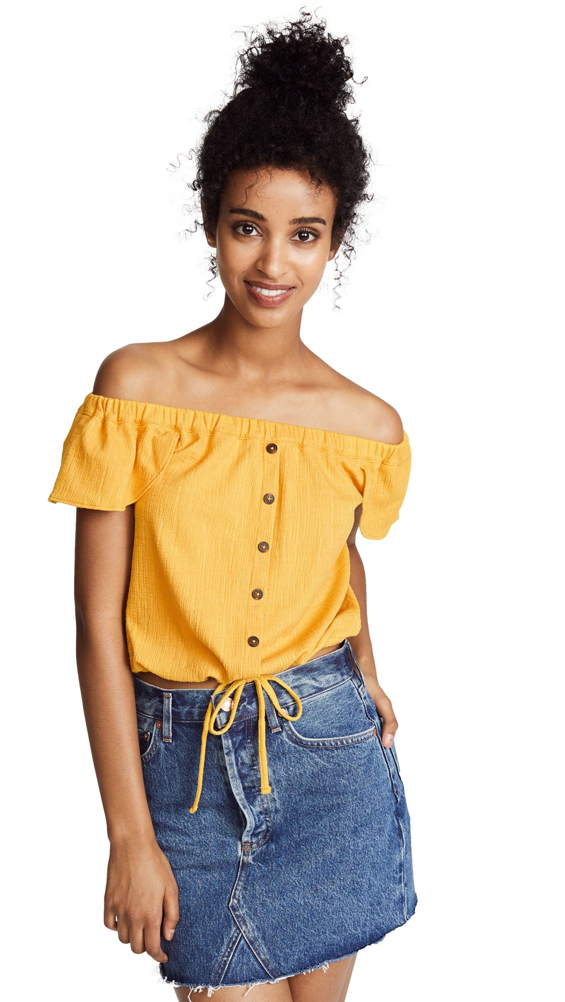 Madewell Texture & Thread Off-the-Shoulder Top | Shopbop