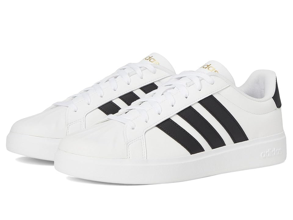 adidas Streettalk Men's Shoes White/Black/Gold Metallic : 11 M, Rubber | Zappos