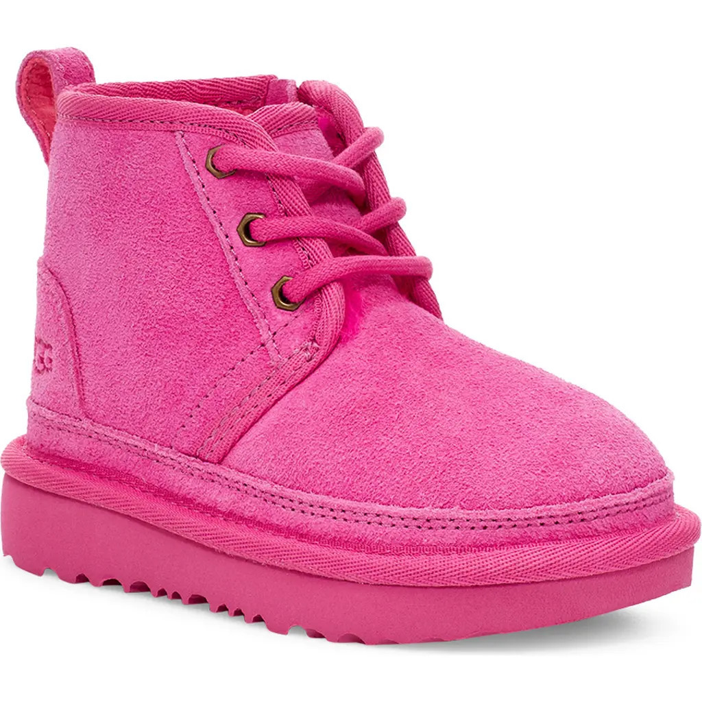 UGG® Kids' Neumel II Water Resistant Chukka Boot in Rock Rose at Nordstrom Rack, Size 6 M | Nordstrom Rack