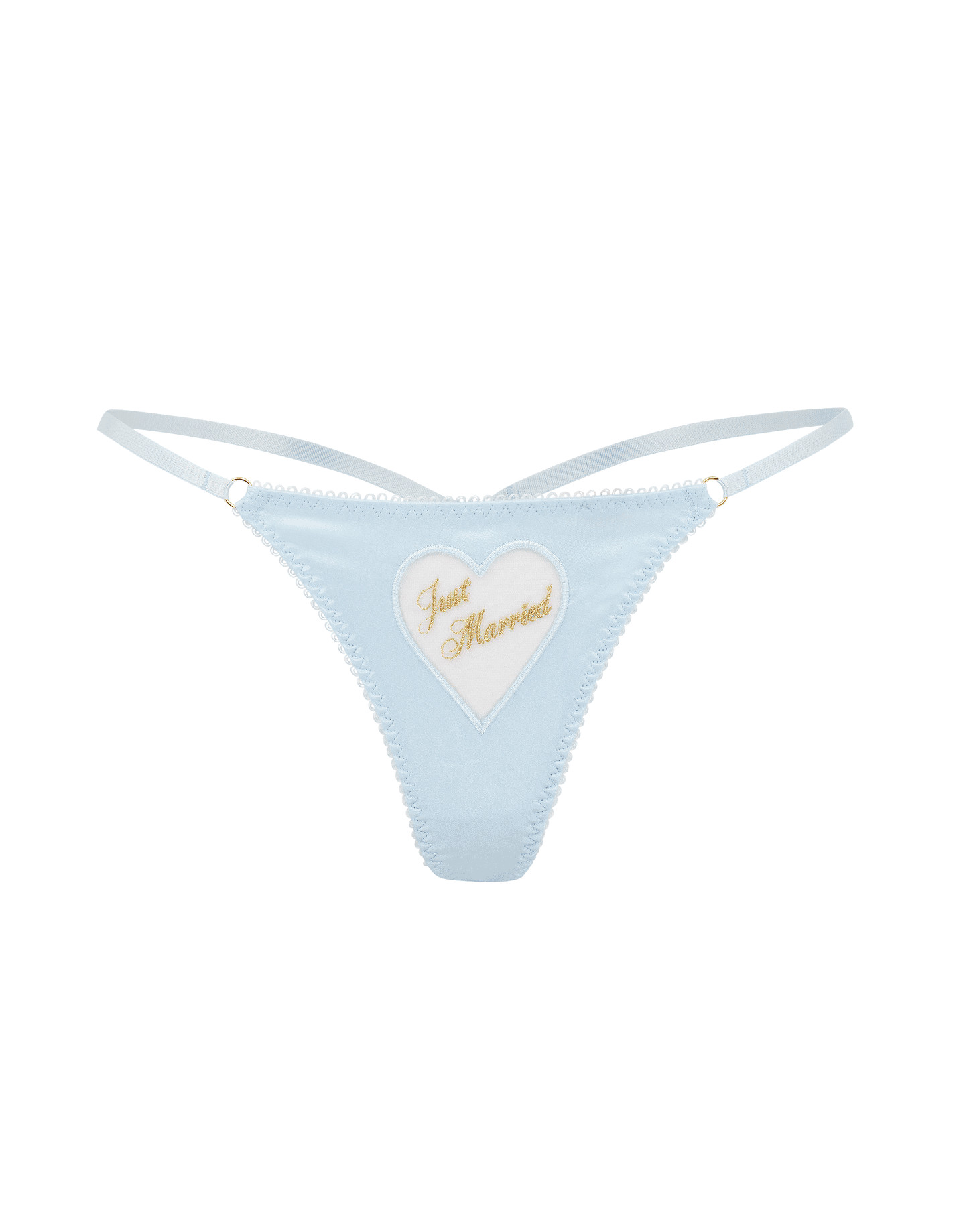 Ettie Thong in Blue | Agent Provocateur All Lingerie | Agent Provocateur (FR)