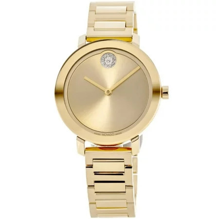 Movado Evolution Series Women s Gold Tone PVD Stainless Quartz Watch 3600823 | Walmart (US)