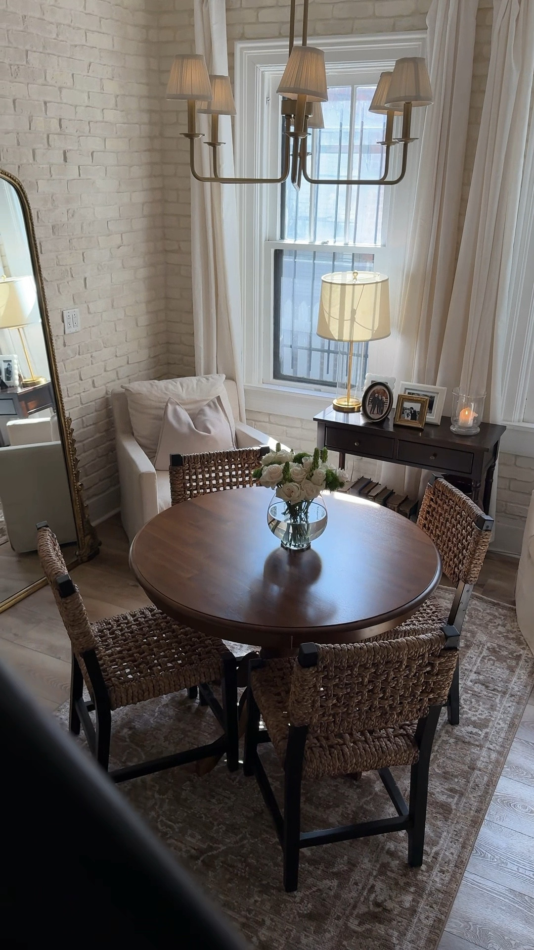cozy dining room furniture  all from Amazon! ☁️🤍 

home decor transformation
dining room table
round table & chairs
Amazon rug
cozy home inspo

#LTKHome #LTKSeasonal #LTKSaleAlert