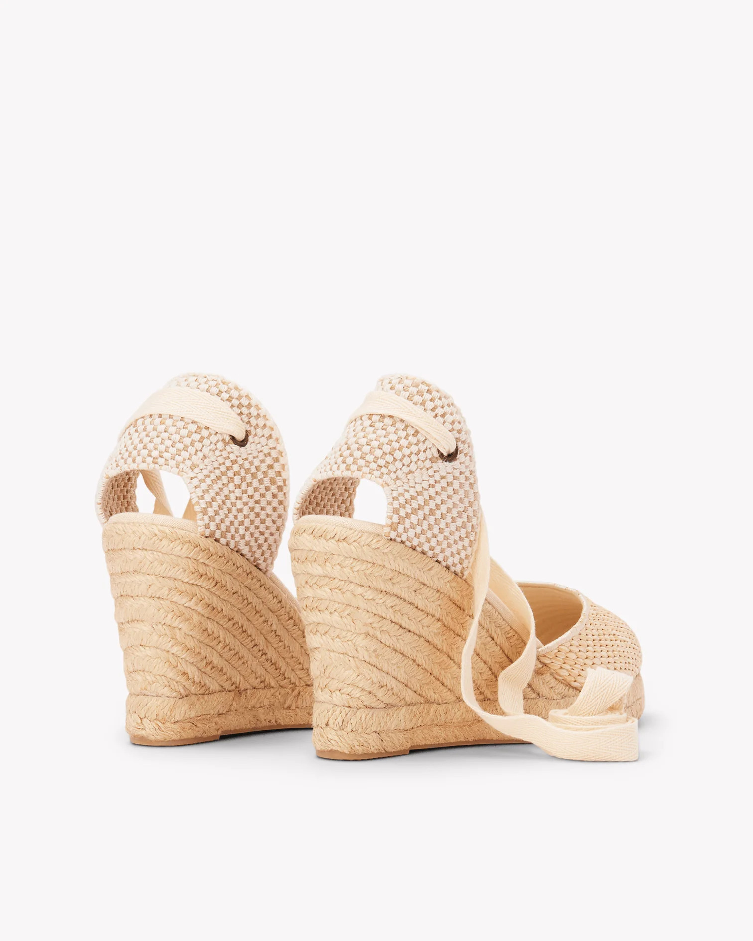 The Marseille Wedge Linen | La Concha Ivory Women's Espadril | Soludos