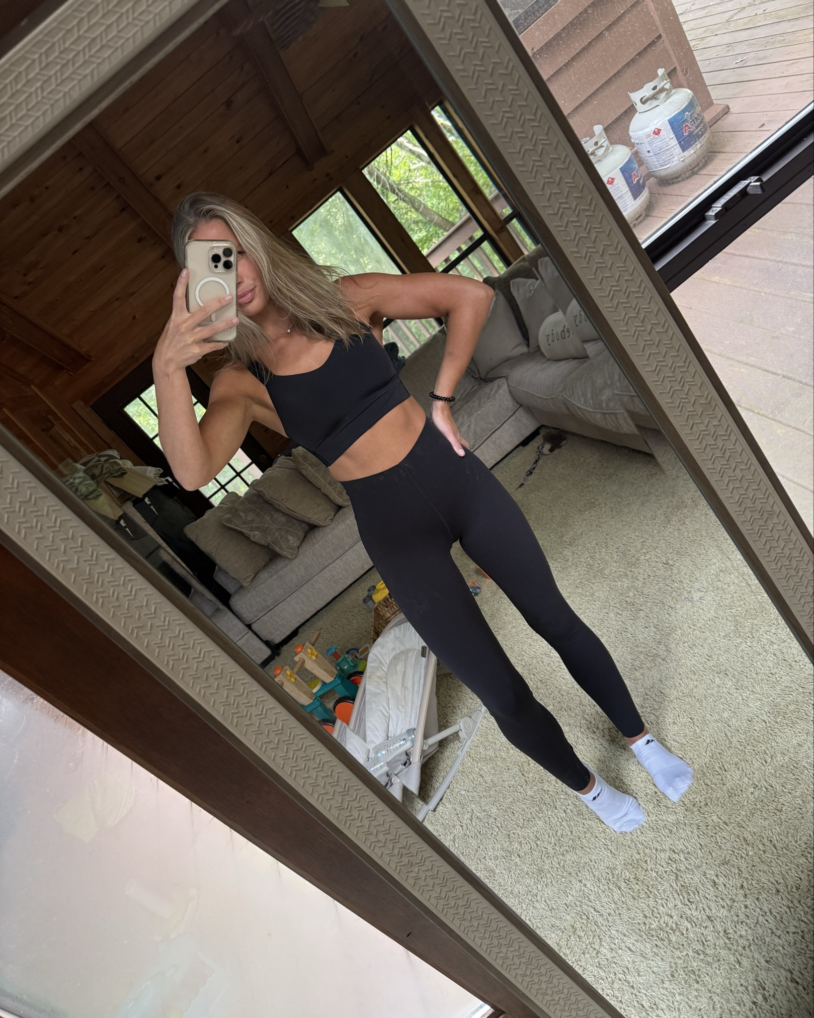 Lululemon really said SNATCHED. These Glow Up leggings sculpt everything in the best way possible. Compression is intense but comfy, fabric is buttery smooth, and they stay put through every workout. Zero cameltoe. No waistband roll. snatches the waist 🔥 lifts the booty 🍑! Wetsuit to put on…sculpted AF once on!! 
If you’re in between sizes, size up! 

#GlowUpLeggings #LululemonReview #TikTokShopFind #LululemonTryOn #LeggingsThatLift #SnatchedLook #WunderTrainVibes #FitMomFinds #GymwearReview #ActivewearAddict