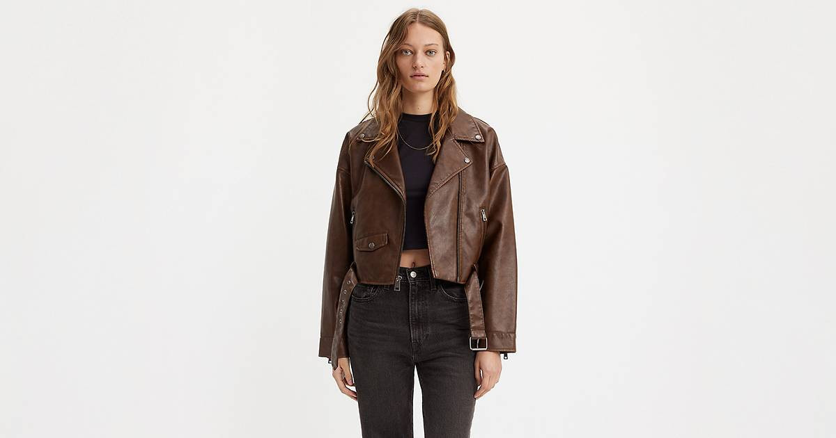 Belted Crop Moto Jacket | LEVI'S (US)
