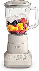 bella 10 Speed Countertop Blender, Juicer & Smoothie Maker, Fits-anywhere™ Kitchenware, Slim Fl... | Amazon (US)