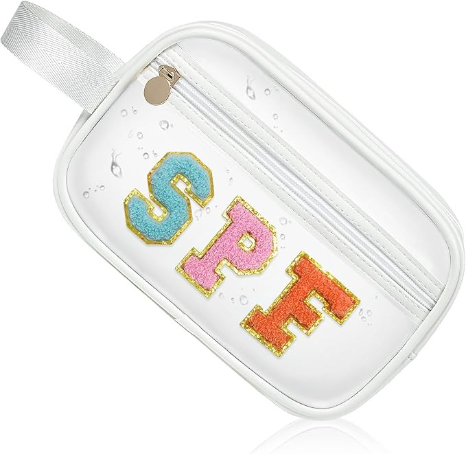 COSHAYSOO Clear Sunscreen Bag SPF Beach Vacation Essentials Waterproof Summer Pool Must Have Acce... | Amazon (US)