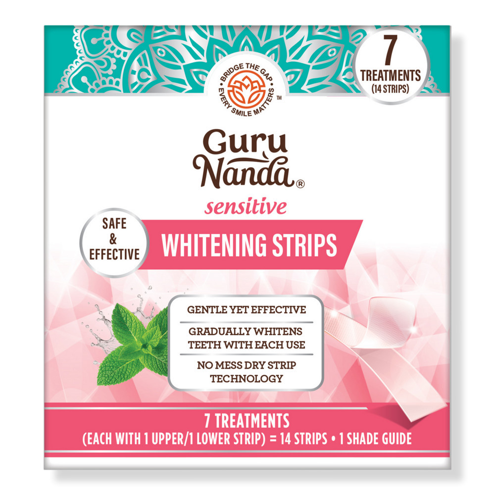GuruNanda Sensitive Whitening Strips | Ulta