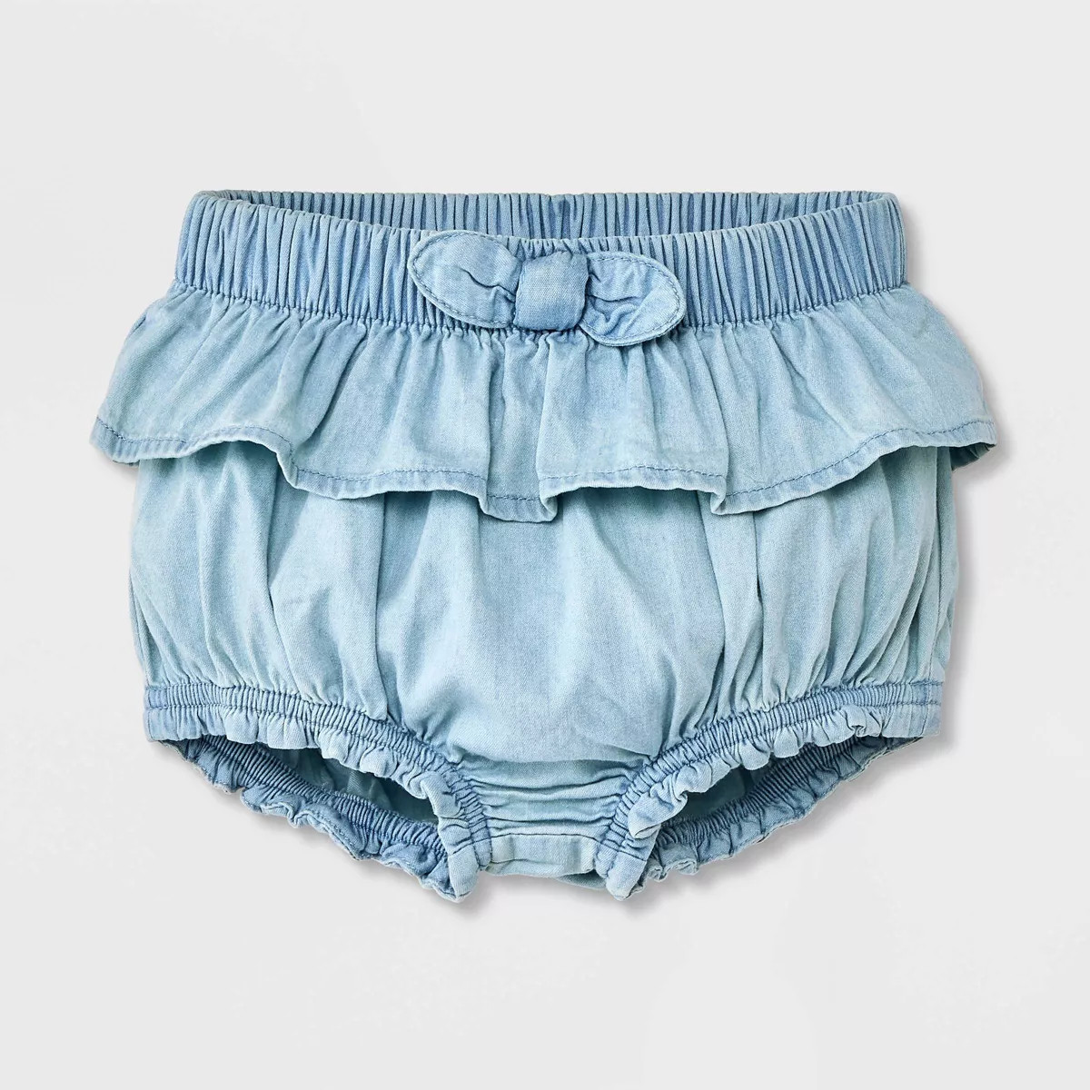 Baby Girls' Fashion Bloomer Jean Shorts - Cat & Jack™ Blue | Target