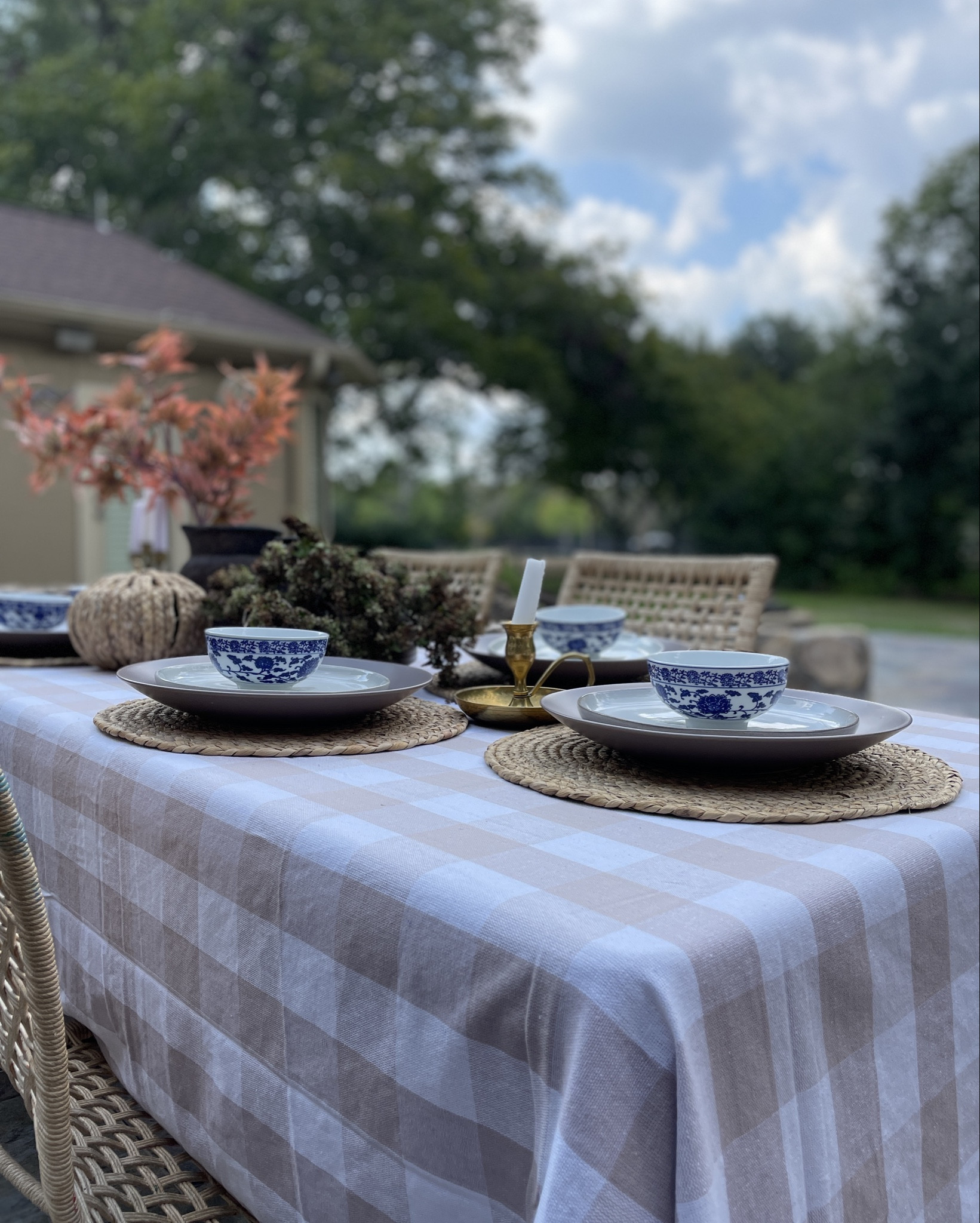 Fall TABLESCAPE! Affordable and beautiful fall decor! #falldecor 

#LTKSeasonal #LTKHome #LTKautumn