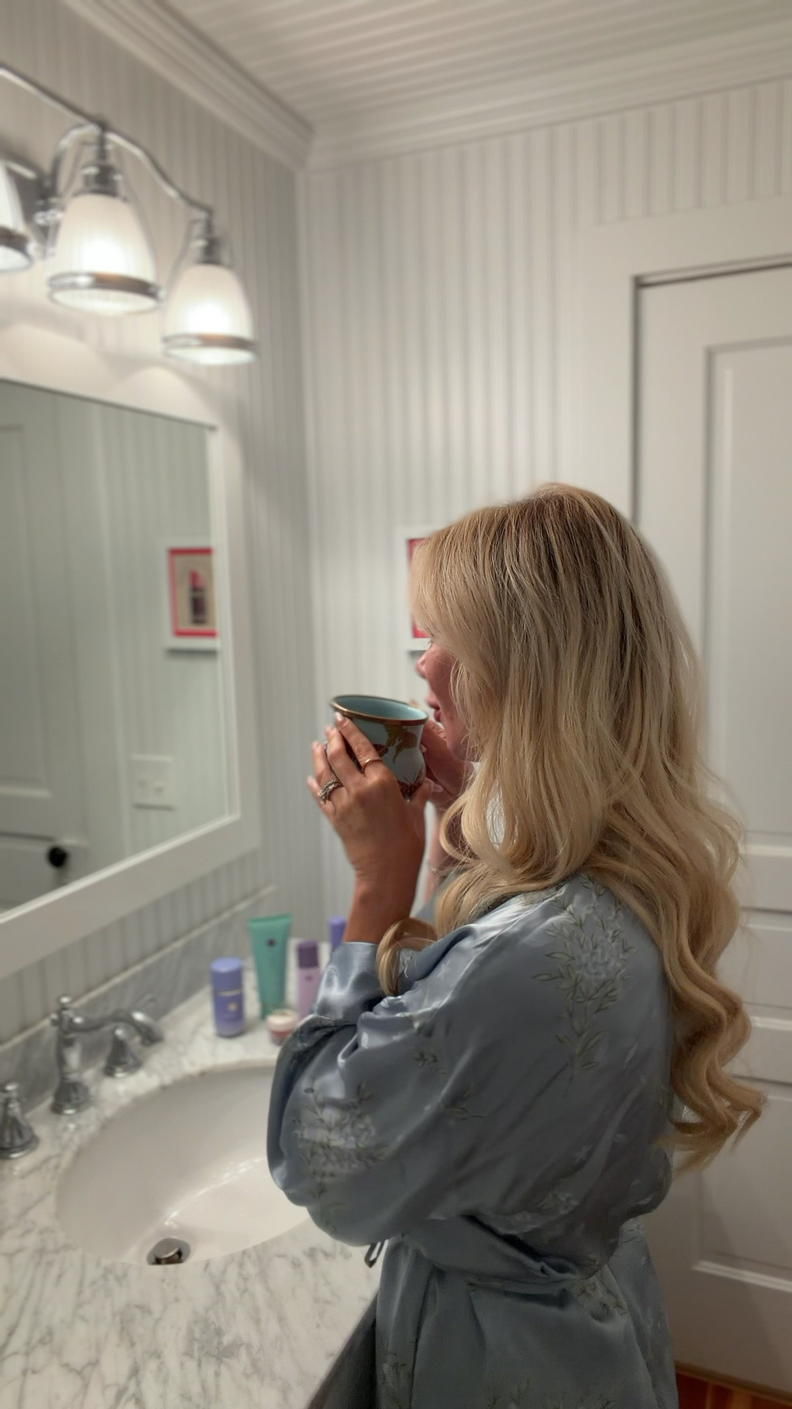 The Morning Calm, b4 everything else 🕊️

There’s a version of me that skips this and rushes straight into the day… and she’s always a little more frazzled by 9am. So instead: warm water on my face, a robe that feels like a hug, and five minutes of quiet before anyone needs anything from me.

Currently loving my @tatcha lineup for this exact ritual — the Foam Matcha Cleanse, Dewy Milky Moisturizer, Silk Sunscreen, Kissu Lip Mask, and the Luminous Dewy Skin Mist to finish. Dewy, calm, done. 🎀

Linked it all ✨

we’re all dolls here, but some mornings we’re doll-in-progress

#LTKbeauty #LTKsummer
