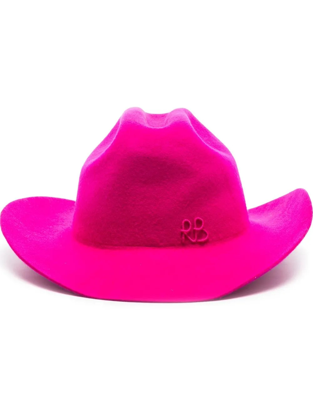 Ruslan Baginskiy logo-embroidered Cowboy Hat - Farfetch | Farfetch Global