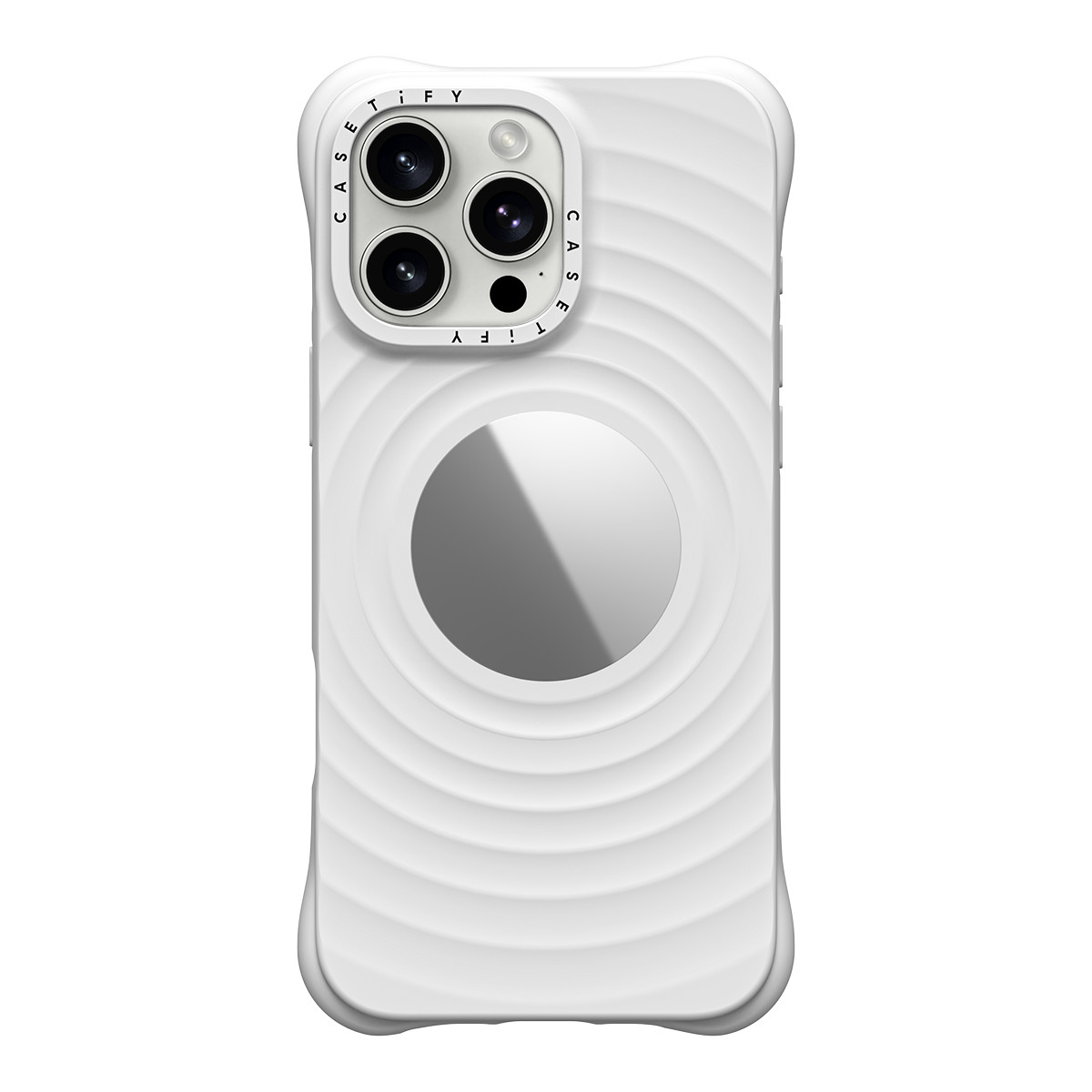 Ripple Mirror Case - White | Casetify
