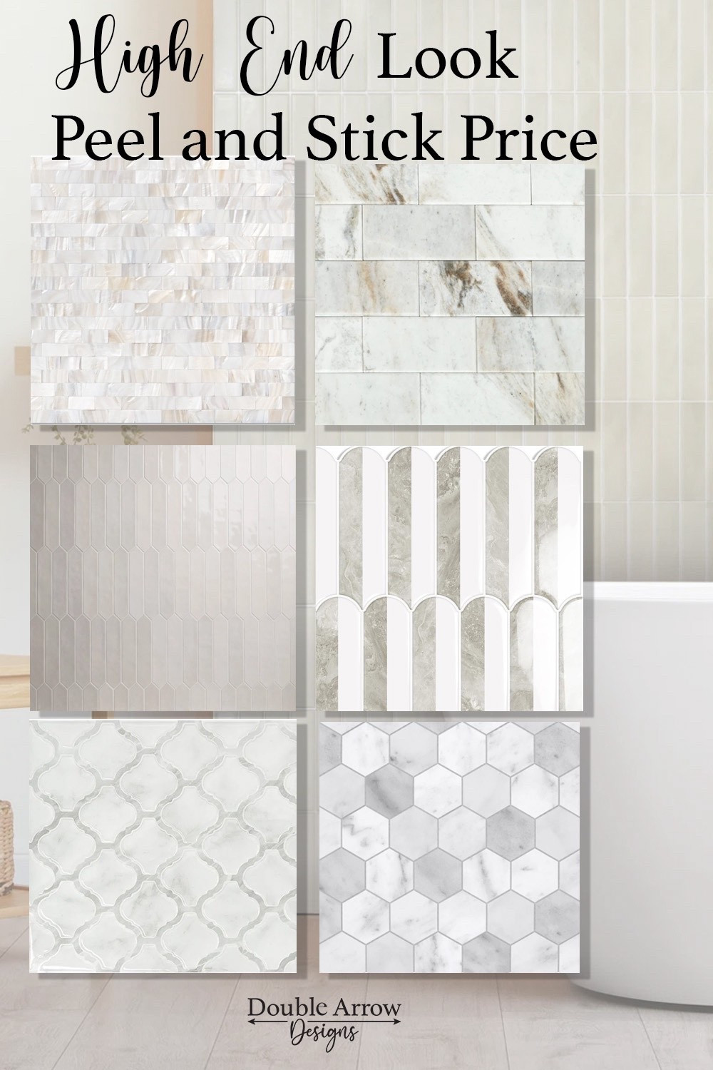 If you follow my DIY projects, you know I love creating luxury for less. Peel and stick tile is one of my favorite shortcuts for getting that real tile feel without the mess or demo. It’s elevated, budget friendly, and completely doable. 

#LTKHome