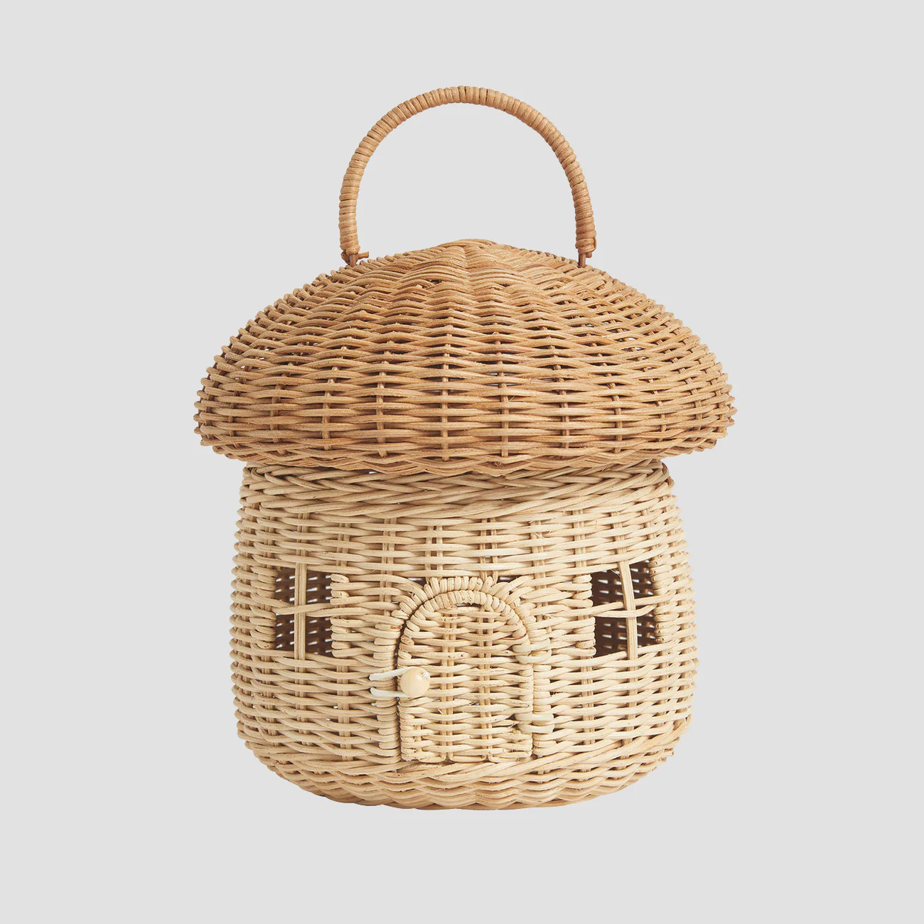Oatmeal Mushroom Basket | Piglet