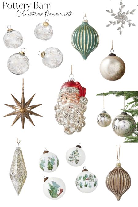 Make your Christmas tree shine bright with these beautiful ornaments that are vintage inspired.

#LTKhome #LTKSeasonal #LTKHoliday